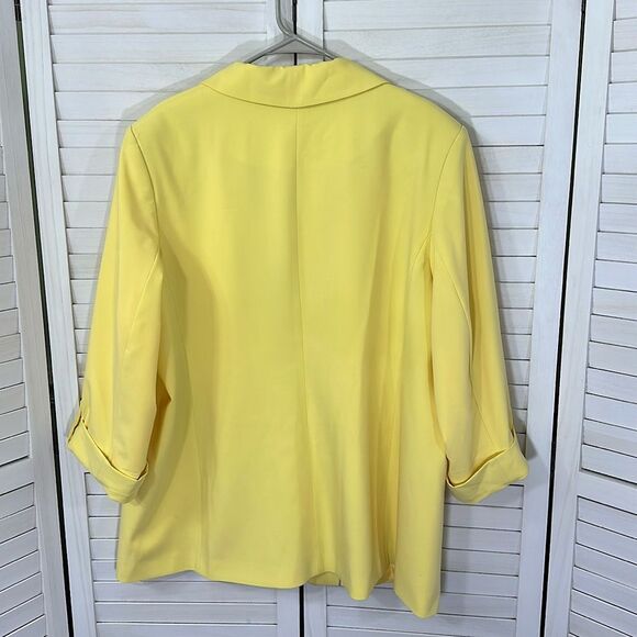 Calvin Klein Topper Jacket Size 2X Yellow NWOT - Picture 10 of 13